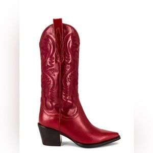 Jeffrey Campbell Dagget Boot in Red